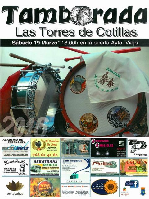 Las Torres de Cotillas, preparada para su tradicional tamborada - 1, Foto 1