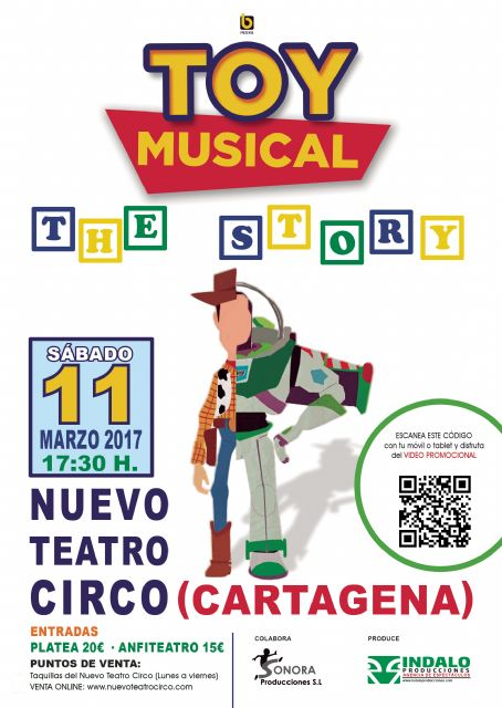 Un musical infantil basado en la película de Toy Story en el Nuevo Teatro Circo de Cartagena - 2, Foto 2