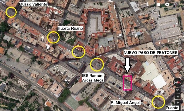 El PSOE solicita el establecimiento de más pasos de peatones para mejorar la accesibilidad en Avda. Juan Carlos I y Avda. Europa - 1, Foto 1