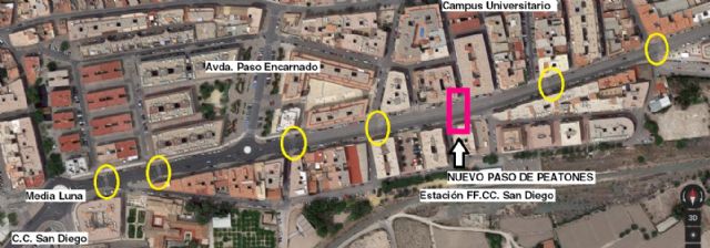 El PSOE solicita el establecimiento de más pasos de peatones para mejorar la accesibilidad en Avda. Juan Carlos I y Avda. Europa - 3, Foto 3