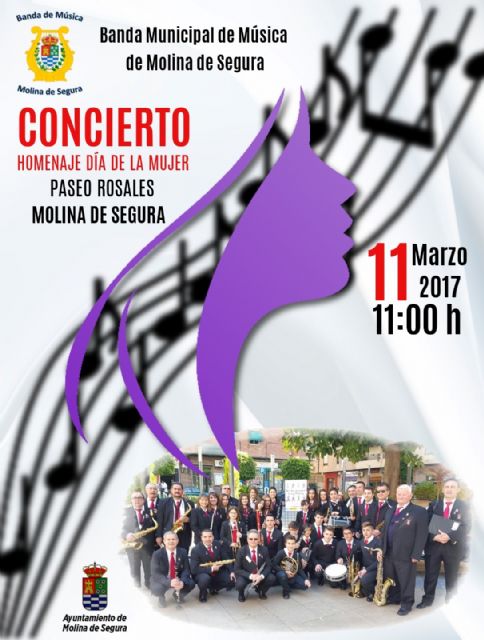 La Concejalía de Igualdad de Molina de Segura organiza un concierto homenaje con motivo del Día Internacional de la Mujer el sábado 11 de marzo - 1, Foto 1