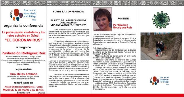 El reto de la infección por coronavirus. Una reflexión participativa - 1, Foto 1