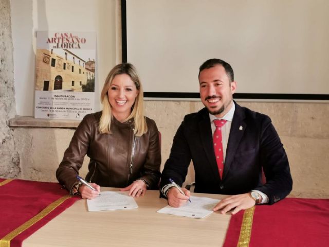 El Ayuntamiento de Lorca firma un convenio con la Comunidad Autónoma para la puesta en marcha de la Casa del Artesano - 1, Foto 1