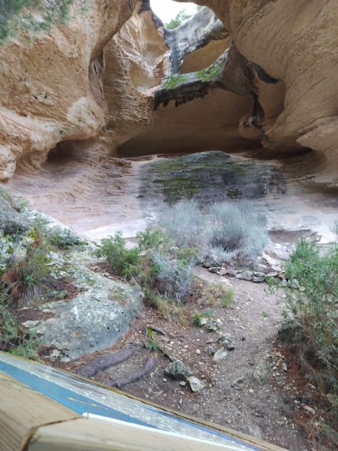 Ciudadanos Yecla celebra que tal y como solicitaron, desde la Dirección General del Medio Natural, hayan realizado las mejoras de la Cueva de la Horadada y señalización del Arabí - 4, Foto 4