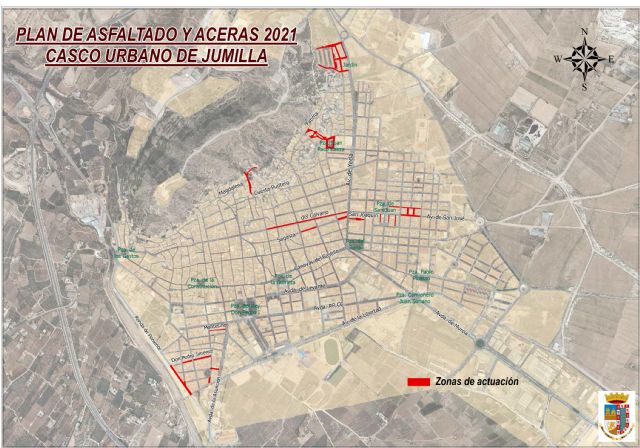 Ayuntamiento y Aguas de Jumilla presentan mejoras en vías públicas del municipio por más de un millón de euros - 2, Foto 2