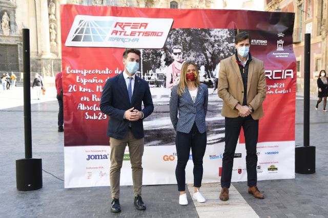 Presentado el LXXII Campeonato de España de 20km. Marcha en Ruta Absoluto-Sub23 Murcia 2021 - 1, Foto 1