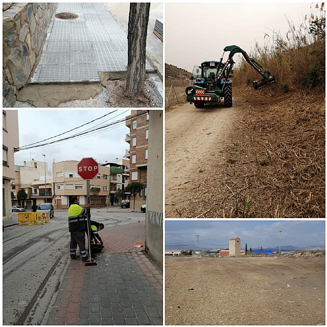 La Concejalía de Servicios lleva a cabo actuaciones de mantenimiento y reparación en distintas zonas de Cieza - 1, Foto 1