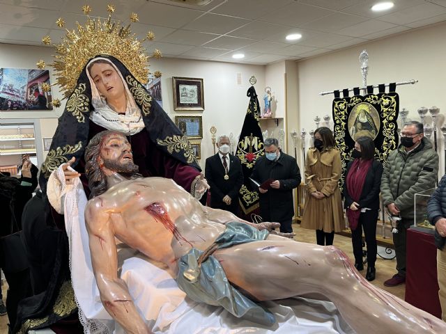 El Cristo de la Misericordia y la Santísima Virgen de la Piedad se encuentran ya en su Casa de Hermandad - 1, Foto 1