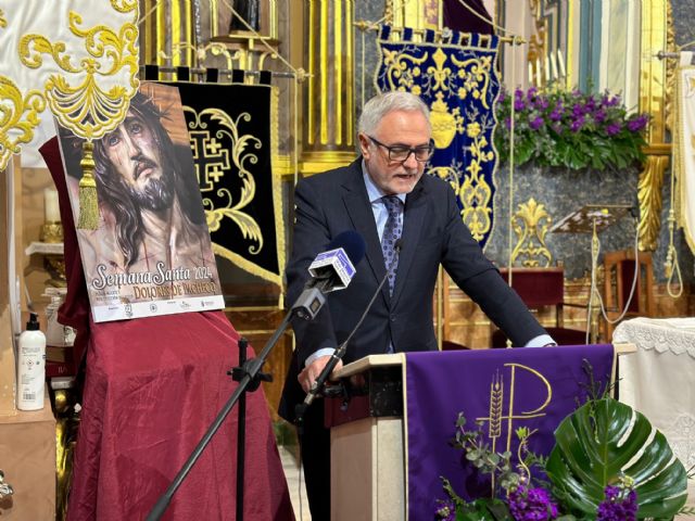 El alcalde de Torre Pacheco, pregonero de la Semana Santa de Dolores de Pacheco - 3, Foto 3