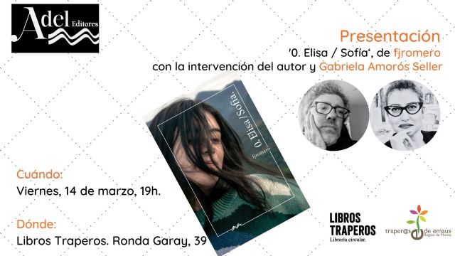 El alicantino fjromero presenta en Murcia 0. Elisa / Sofía., su primera novela - 2, Foto 2