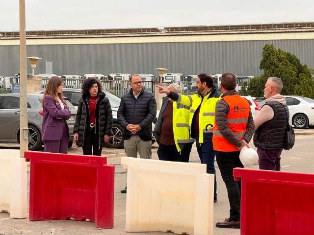 Los trabajos de construcción de la rotonda del Polígono Industrial Oeste entran en la fase final - 3, Foto 3