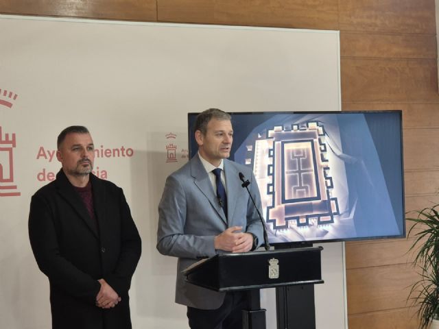 El Palacio de Ibn Mardanís encara su recuperación total y será referente del skyline de Murcia gracias su iluminación monumental - 3, Foto 3