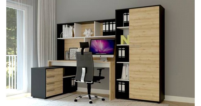 ¿Cómo separar el trabajo del descanso en el mismo espacio? Guía para una oficina en casa moderna - 2, Foto 2