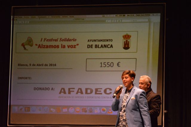 El municipio de Blanca recauda 1.550 euros para la unida de cáncer infantil del hospital Virgen de la Arrixaca - 1, Foto 1
