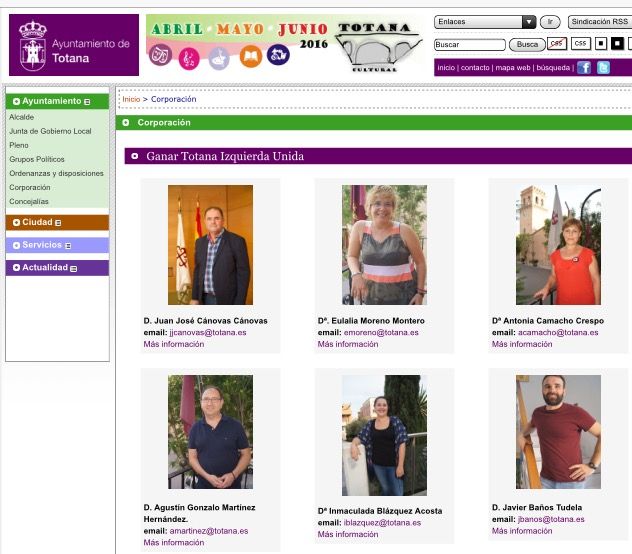 Los concejales de Ganar Totana-IU, los únicos que han cumplido hasta ahora con el Acuerdo para la Transparencia aprobado por unanimidad en el Pleno - 1, Foto 1