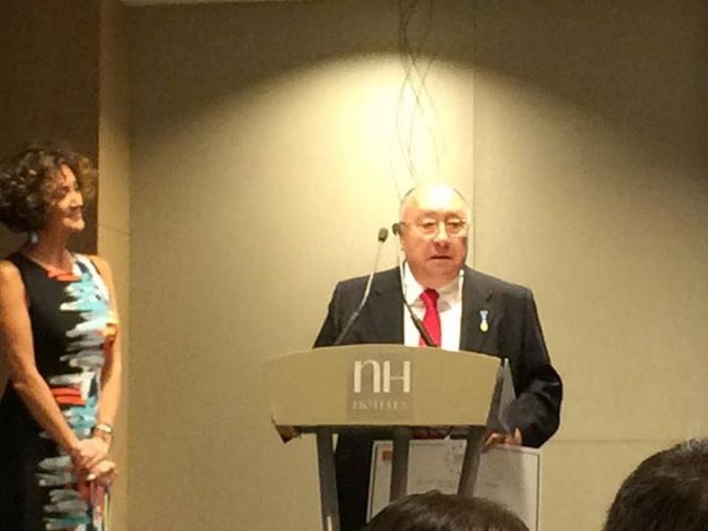 Juan Tomás Rojo, presidente y fundador de Shiro Helmets, Medalla de Oro al Mérito en el Trabajo - 1, Foto 1