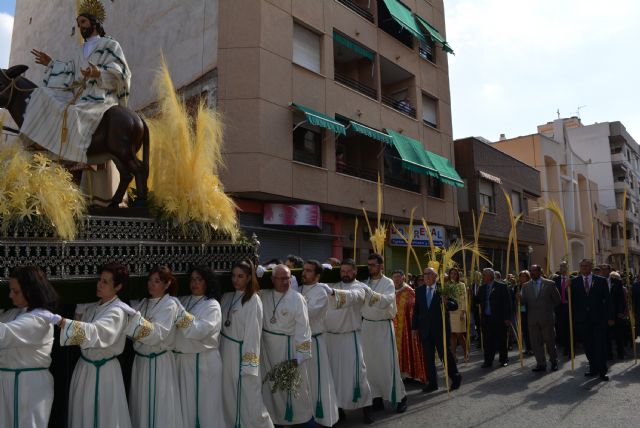 La procesión de las Palmas recorre las calles de Águilas - 1, Foto 1