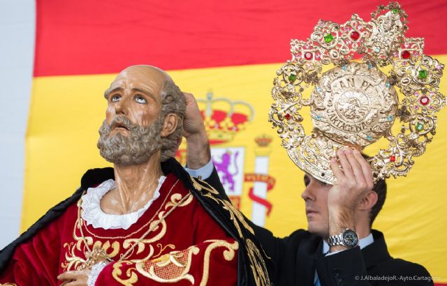 San Pedro, preparado para su traslado a Santa Maria de Gracia - 1, Foto 1