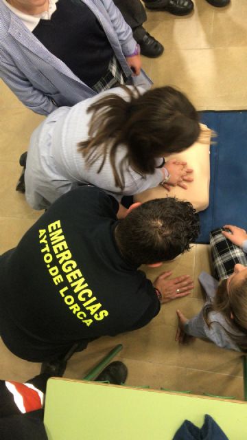 Más de 500 alumnos lorquinos reciben formación en RCP - 2, Foto 2