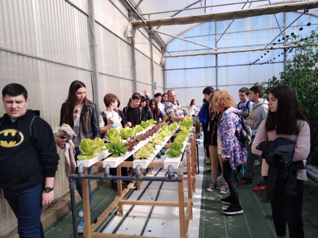 El IES Juan Sebastián el Cano realiza la ruta verde en Torre Pacheco - 2, Foto 2