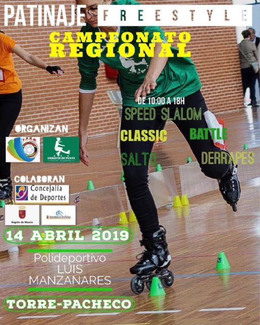 Campeonato Regional de Patinaje, modalidad Freestyle en Torre Pacheco - 1, Foto 1