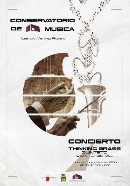 El quinteto 'Thinking Brass' ofrece un concierto este jueves en la iglesia de San José - 1, Foto 1
