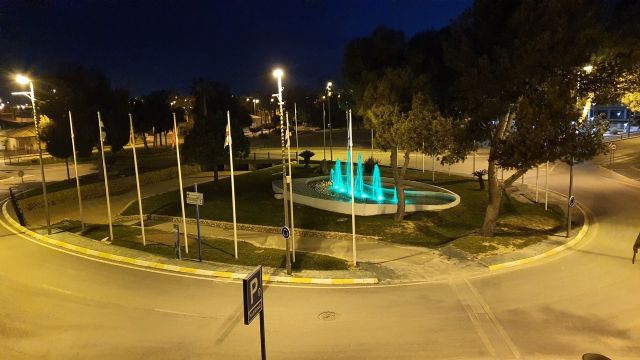Torre Pacheco se ilumina de verde en agradecimiento a los equipos sanitarios - 3, Foto 3