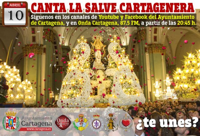 El campanario de Santa María estrenará su matraca durante el canto de la Salve Cartagenera del Viernes Santo - 1, Foto 1