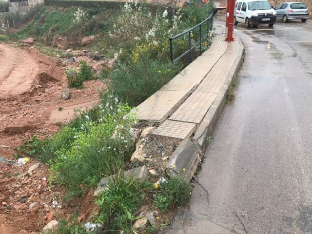 El Ayuntamiento de Lorca llevará a cabo mejoras en zonas de las pedanías de Pozo Higuera y Almendricos que se ven afectadas cada vez que se producen lluvias torrenciales - 1, Foto 1