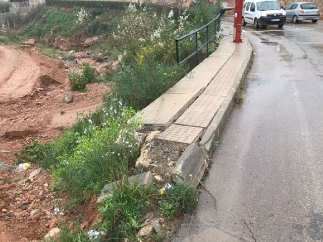 El Ayuntamiento de Lorca llevará a cabo mejoras en zonas de las pedanías de Pozo Higuera y Almendricos que se ven afectadas cada vez que se producen lluvias torrenciales - 1, Foto 1