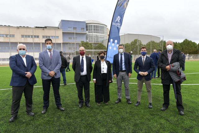 La Universidad de Murcia inaugura el campo de fútbol del Campus de Ciencias del Deporte de San Javier - 1, Foto 1