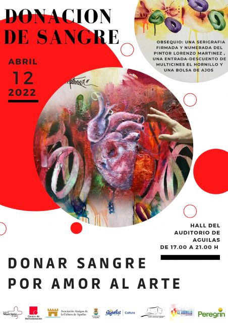 El Centro de Hemodonación realiza una campaña de donación de sangre en Águilas con la asociación de amigos de la cultura - 1, Foto 1