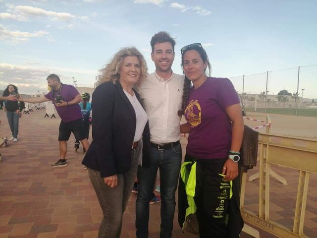 El PP sobre ruedas apoyando la labor y participación del club local Roller Queen - 2, Foto 2