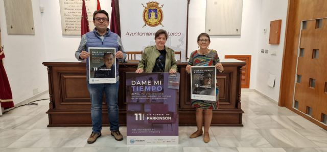 El Ayuntamiento de Lorca colabora con ASLEP en el desarrollo de las actividades organizadas para visibilizar el Día Mundial del Parkinson - 1, Foto 1