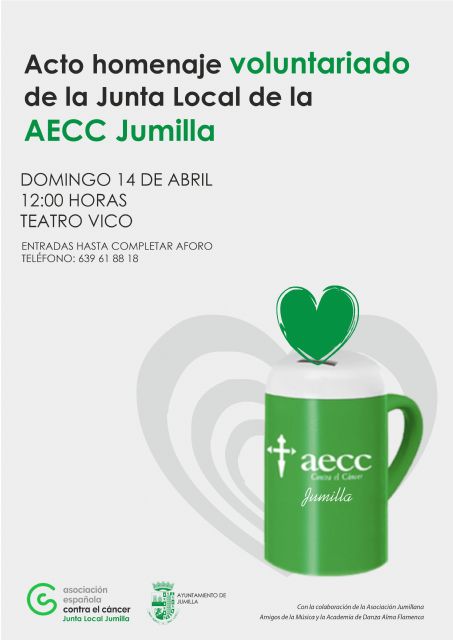 Acto homenaje al voluntariado de la AECC en Jumilla - 1, Foto 1