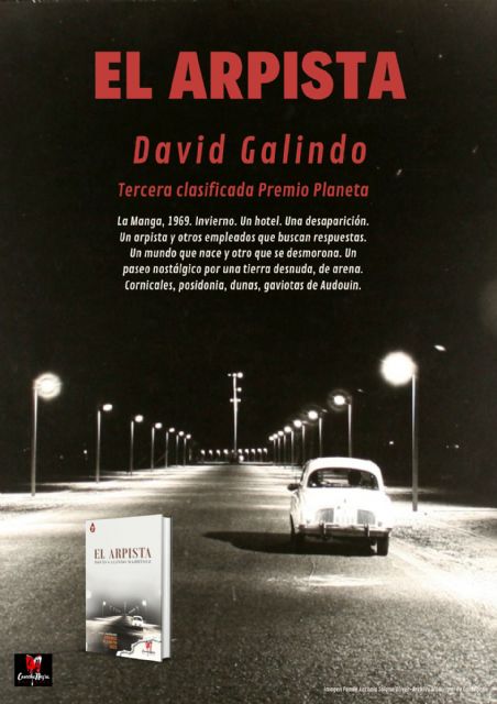 El Arpista de David Galindo protagonista en el Día del Libro - 1, Foto 1