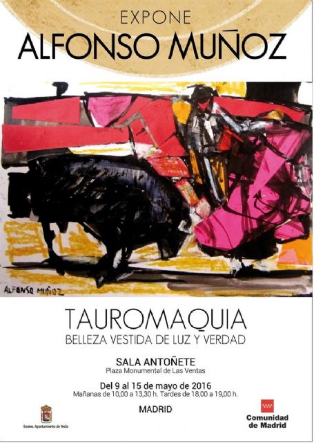 Alfonso Muñoz expone su pintura taurina en Las Ventas - 1, Foto 1