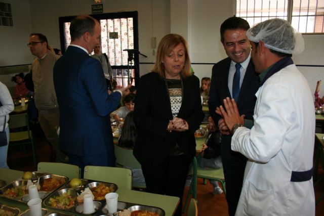 Educación presenta en Alcantarilla, en el Colegio Jacinto Benavente, el Plan de Calidad de Comedores Escolares - 3, Foto 3