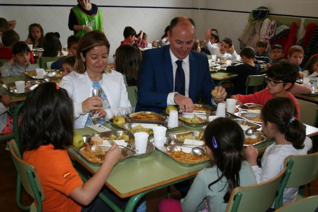Educación presenta en Alcantarilla, en el Colegio Jacinto Benavente, el Plan de Calidad de Comedores Escolares - 5, Foto 5