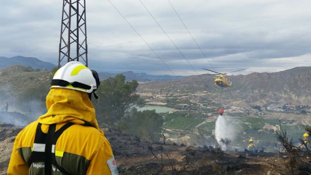 Efectivos del Plan Infomur participan mañana en un simulacro de incendio forestal en la Sierra del Picarcho de Cieza - 1, Foto 1