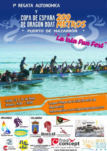 Más de 180 piragüistas llegan este fin de semana a la playa de La Isla para participar en la Copa de España de Dragon Boat - 2, Foto 2