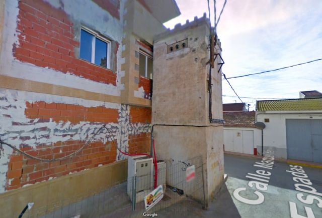 Obras de reforma del centro de transformacin elctrico en la calle Carlos III, Foto 1