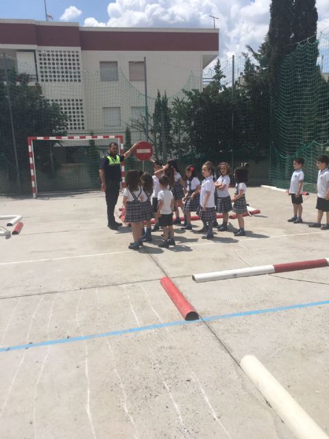 Los escolares de Blanca reciben clases de educación vial - 3, Foto 3