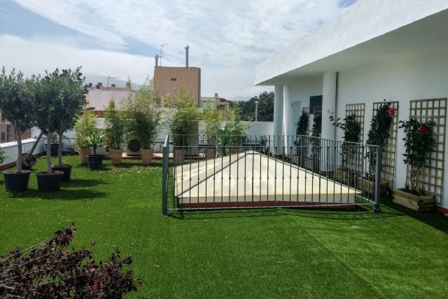 La ADLE convierte la terraza de Casa Moreno en un espacio ecológico contra el cambio climático - 1, Foto 1