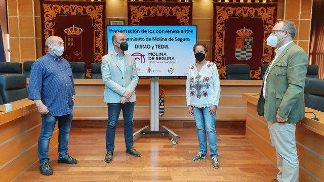 El Ayuntamiento de Molina de Segura firma convenios con las asociaciones DISMO y TEDIS, a las que destina un total de 49.000 euros - 1, Foto 1