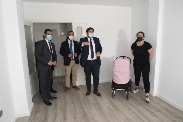 López Miras anuncia una nueva inversión de 11,2 millones de euros para abordar la recta final de la reconstrucción de Lorca - 2, Foto 2