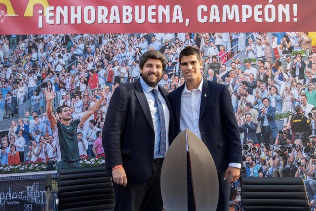 Conceden la Medalla de Oro de la Región de Murcia a Carlos Alcaraz - 1, Foto 1