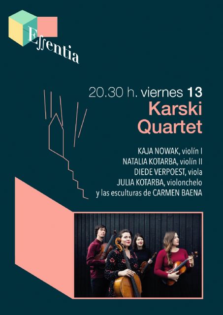 Karski Quartet ofrece la segunda sesión del Festival Internacional de las Artes y los Sentidos ESSENTIA el viernes 13 de mayo en el Teatro Villa de Molina - 1, Foto 1