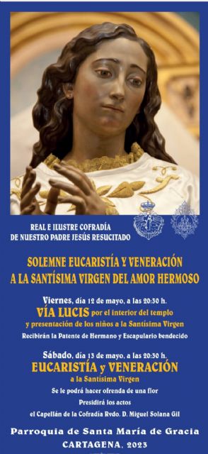 Via Lucis, solemne Eucaristía y veneración a la Virgen del Amor Hermoso - 1, Foto 1