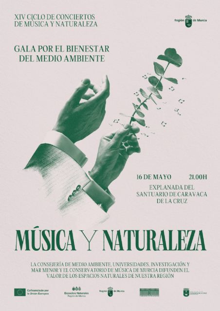 El Castillo de Caravaca abre el jueves 16 de mayo el ciclo ´Música y Naturaleza´ con un gran concierto en el que participarán 150 músicos - 1, Foto 1